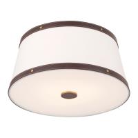 Three Light Flush Mount by Crystorama - Callahan Collection, Luxe Gold Finish - CAL-2400-LG