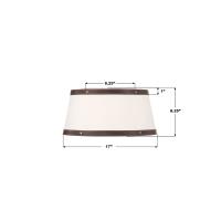 Three Light Flush Mount by Crystorama - Callahan Collection, Luxe Gold Finish - CAL-2400-LG