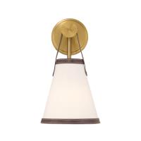 One Light Wall Sconce by Crystorama - Callahan Collection, Luxe Gold Finish - CAL-2401-LG