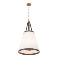 Four Light Pendant by Crystorama - Callahan Collection, Luxe Gold Finish - CAL-2405-LG