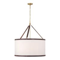 Eight Light Pendant by Crystorama - Callahan Collection, Luxe Gold Finish - CAL-2408-LG