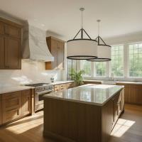 Eight Light Pendant by Crystorama - Callahan Collection, Polished Nickel Finish - CAL-2408-PN