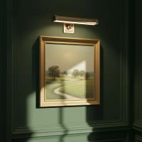 LED Picture Light by Crystorama - Callahan Collection, Luxe Gold Finish - CAL-2411-LG