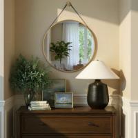 Mirror by Crystorama - Callahan Collection, Luxe Gold Finish - CAL-M224-LG
