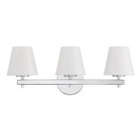 Three Light Bath by Crystorama - Colton Collection, Polished Chrome Finish - COL-203-CH