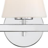 Three Light Bath by Crystorama - Colton Collection, Polished Chrome Finish - COL-203-CH