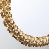 Mirror by Crystorama - Cora Collection, Soft Gold Finish - COR-M710-SG