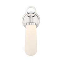 LED Wall Sconce by Crystorama - Calvin Collection, Polished Nickel Finish - CVN-731-PN
