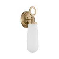 LED Wall Sconce by Crystorama - Calvin Collection, Vibrant Gold Finish - CVN-731-VG