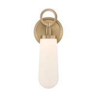 LED Wall Sconce by Crystorama - Calvin Collection, Vibrant Gold Finish - CVN-731-VG
