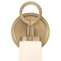 LED Wall Sconce by Crystorama - Calvin Collection, Vibrant Gold Finish - CVN-731-VG