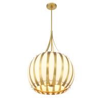 Five Light Chandelier by Crystorama - Daria Collection, Luxe Gold Finish - DRA-8003-LG