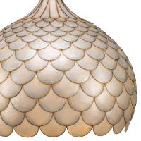 Five Light Pendant by Crystorama - Darby Collection, Soft Gold Finish - DRB-7005-SG