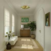 Six Light Semi Flush Mount by Crystorama - Esme Collection, Aged Brass Finish - ESM-4000-AG-GR