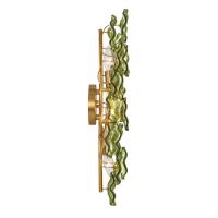 Four Light Wall Sconce by Crystorama - Esme Collection, Aged Brass Finish - ESM-4001-AG-GR