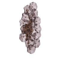 Four Light Wall Sconce by Crystorama - Esme Collection, Aged Brass Finish - ESM-4001-AG-SM