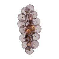 Four Light Wall Sconce by Crystorama - Esme Collection, Aged Brass Finish - ESM-4001-AG-SM