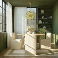 Six Light Chandelier by Crystorama - Esme Collection, Aged Brass Finish - ESM-4005-AG-GR