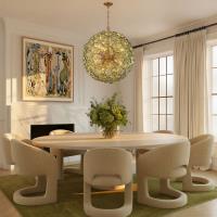 12 Light Chandelier by Crystorama - Esme Collection, Aged Brass Finish - ESM-4009-AG-GR