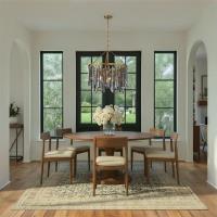 Seven Light Chandelier by Crystorama - Gemma Collection, Modern Gold Finish - GEM-7004-MG-SS