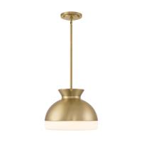 Two Light Pendant by Crystorama - Gidget Collection, Vibrant Gold Finish - GID-4015-VG