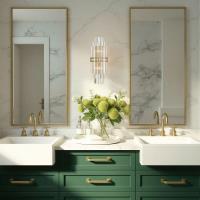 Two Light Wall Sconce by Crystorama - Hayes Collection, Aged Brass Finish - HAY-1411-AG