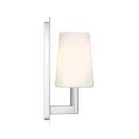 One Light Wall Sconce by Crystorama - Hogan Collection, Polished Chrome Finish - HGN-3901-CH