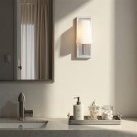 One Light Wall Sconce by Crystorama - Hogan Collection, Polished Chrome Finish - HGN-3901-CH