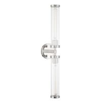 LED Wall Sconce by Crystorama - Jarvis Collection, Polished Nickel Finish - JAR-2302-PN