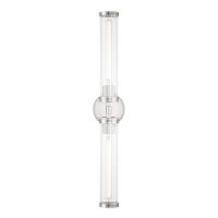 LED Wall Sconce by Crystorama - Jarvis Collection, Polished Nickel Finish - JAR-2302-PN