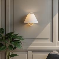 One Light Wall Sconce by Crystorama - Jojo Collection, Vibrant Gold Finish - JOJ-801-VG-MT