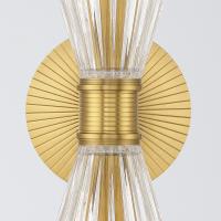 Two Light Wall Sconce by Crystorama - Lotus Collection, Luxe Gold Finish - LOT-702-LG