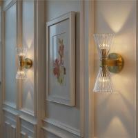 Two Light Wall Sconce by Crystorama - Lotus Collection, Luxe Gold Finish - LOT-702-LG
