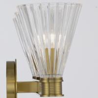 Three Light Bath by Crystorama - Lotus Collection, Luxe Gold Finish - LOT-703-LG