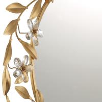 Mirror by Crystorama - Marselle Collection, Antique Gold Finish - MSL-M030-GA