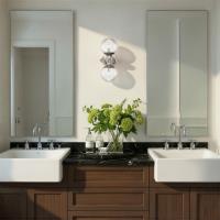 Two Light Wall Sconce by Crystorama - Orly Collection, Polished Nickel Finish - ORY-1002-PN-CL