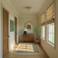Four Light Flush Mount by Crystorama - Roslyn Collection, Aged Brass Finish - ROS-A1004-AG-CL-MWP