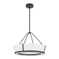 LED Pendant by Crystorama - Royce Collection, Charcoal Bronze Finish - RYC-8106-CZ