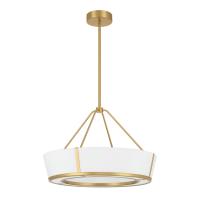 LED Pendant by Crystorama - Royce Collection, Luxe Gold Finish - RYC-8106-LG