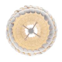 Five Light Chandelier by Crystorama - Talia Collection, Matte White Finish - TAL-9404-MT