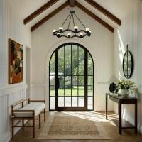 LED Chandelier by Crystorama - Vance Collection, Bronze Noir Finish - VNC-6508-NB