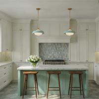 One Light Pendant by Crystorama - Xander Collection, Vibrant Gold Finish - XAN-8006-VG-GR