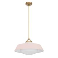 Three Light Pendant by Crystorama - Xander Collection, Vibrant Gold Finish - XAN-8009-VG-BH