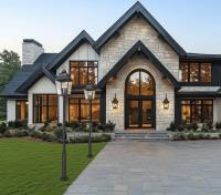 Five Light Outdoor Post Mount by Z-Lite - Raphael Collection, Sand Black Finish - 5029PHXXLR-5010P-BK