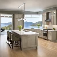 LED Linear Chandelier by Z-Lite - Ludo Collection, Brushed Nickel Finish - 829P12-3L-BN-LED