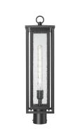 One Light Outdoor Post Lantern by Innovations - Ashland Collection, Matte Black Finish - 9950-1PLT-BK-25-SDY