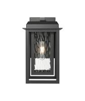 One Light Wall Sconce by Innovations - Mansfield Collection, Matte Black Finish - 9951-1W-BK-13-CG-BK-WG