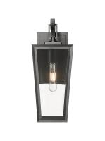 One Light Wall Sconce by Innovations - Madison Collection, Matte Black Finish - 9952-1W-BK-14-CL
