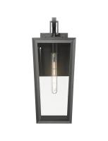 One Light Wall Sconce by Innovations - Madison Collection, Matte Black Finish - 9952-1W-BK-21-CL