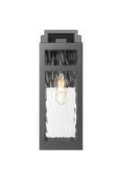 One Light Wall Sconce by Innovations - Ridgeway Collection, Matte Black Finish - 9953-1W-BK-13-WG